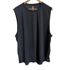 Vuori Men's Sleeveless Zephyr Muscle Tee Tank Shirt Top V167 Black XXL